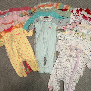 BABY GIRL PAJAMA BUNDLE
